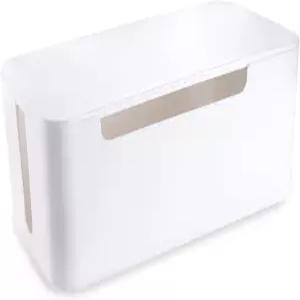 처 케이블 관리 상자 책상 위 서지 보호기를 숨길 수 있는 프리미엄 코드 정리함 TV 컴퓨터 홈 라우터