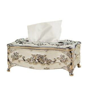 각티슈케이스 앤틱 골드휴지케이스 북유럽 화장지 케이스 선물