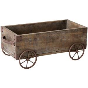 빈티지 수레 화분 꽃 정원 소품 복고 테라스 장식