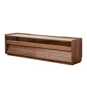 원목거실장 led거실장 모던티비다이 2단 서랍 180x40x49cm 완전 조립 완료