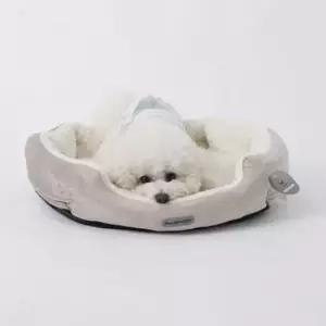 [반려] 강아지 방석 고양이 1P 쿠션 털원단 타원 중형 침대