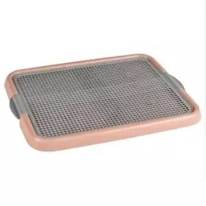 [반려] 강아지 배변판 애완견 인디핑크 화장실 토일렛