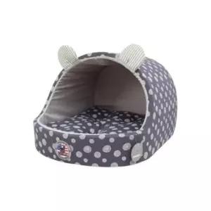 [반려] 하우스 고양이 강아지 동글 다크네이비 쿠션 1P 중형