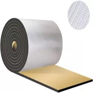 열음 차단 단열 매트 394mil 6.4sqft 자동차 소음 재료 후드 엔진 루프 트렁크용 자동 오디오 차단기