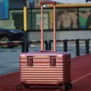 위로여는캐리어 승무원 하드케이스 출장 여행 A. 실버 빈 케이스 20L