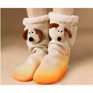 열선 양말 전기 발열 찜질기 충전식 발 덧신 버선