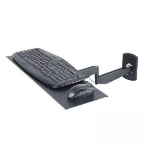 모니터키보드암 사무용 벽걸이 거치대 브라켓 노트북 클램프형 산업용 사무실 선반