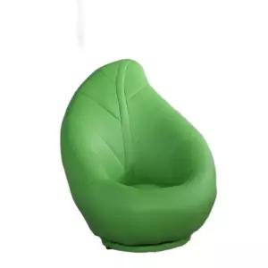 편한1인용쇼파 일인 페브릭 미용실 1. 오렌지 대형 가죽 원형 스툴