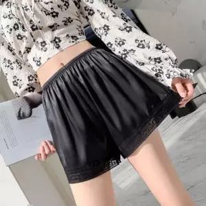 편안한 레이스 실크속바지 루즈핏 이쁜속바지