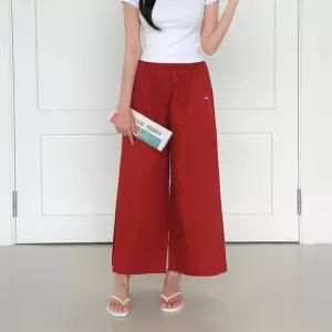 여성 데일리 치마바지 A라인 롱 와이드 시원한 하의 여름 9부