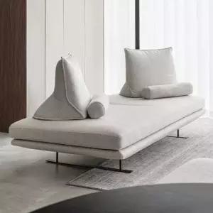 넓은쇼파 소파 평상형 라운지 A. 1.8m 2인용 통기성 면마 혼방