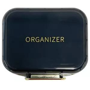 고급 상자모양 7칸 차광 알약케이스 약수납 해외여행 약병