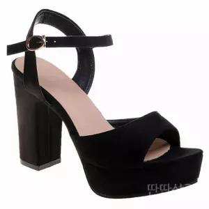 여성핑크12cm힐 하이힐 통굽가보시구두 가보시스트랩 가보시힐스트랩 슈퍼