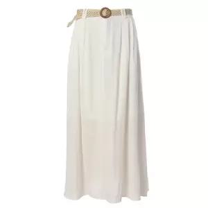 [롯데백화점]페이지플린 벨트 린넨 롱 스커트 (F5BSK502)