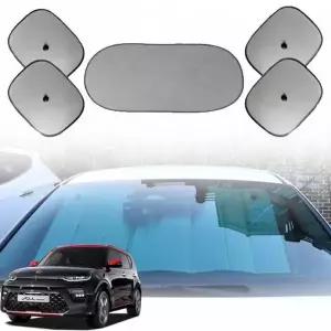 [콩심팥심]차량 햇빛 가리개 창문 쏘울부스터 6종