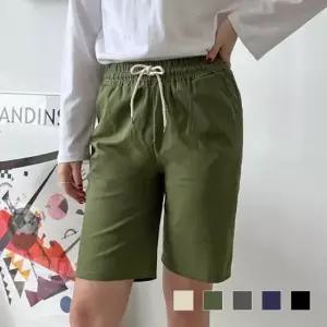 [라일리여성의류] Rly 밴딩 여성바지 세미 캐쥬얼 빅사이즈 코디 일자