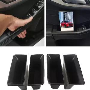 포드 이스케이프용 도어 사이드 보관함 2020 2021 2022 2023 2024 2026 액세서리 포켓 핸들 프로텍터 삽입