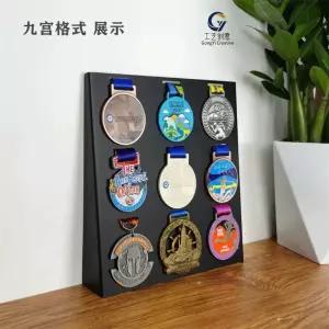 메달 거치대 러닝 경기 A 달리기 전시 보관 사이클 대회 금메달