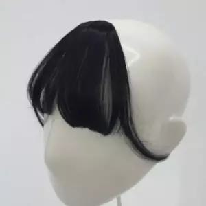 헤어컷 시스루뱅 앞머리 부분가발 블랙