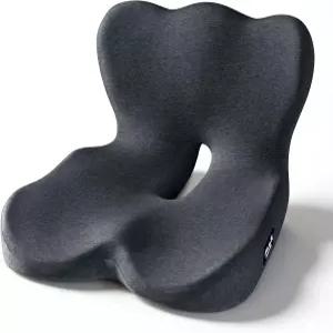 익스클루시보 메즐라 메모리 폼 시트 쿠션 인체공학적 테일본 사무용 의자 및 카시트용 미끄럼 방지 패드