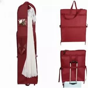 튼튼한 옥스포드 폴리에스터 원단 72인치 웨딩드레스 의류 가방 어깨끈 액세서리 포켓 여행 부착 방수