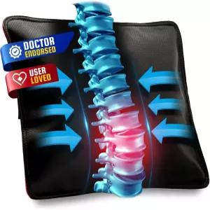 아주비아 허리 활력제 요추 지지 베개 4000명 이상의 의사가 신뢰하는 사무용 의자 가정 및 자동차용