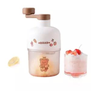 실타래빙수기계 눈꽃빙수 팥빙수기계 A. 1개 얼음 틀 베이지화이트 스티커 비법