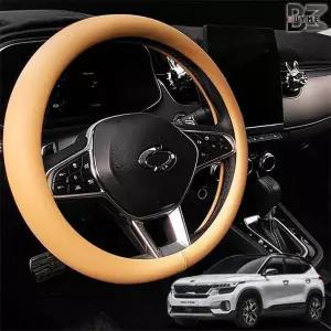 셀토스 스티어링 휠 커버 핸들 자동차 가죽