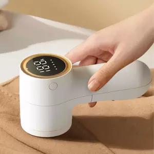 패브릭 면도기 디퓨저 5단 속도의 전기 보풀 제거기 6개의 블레이드 충전식 스웨터 큰 보풀통 옷 볼 알약