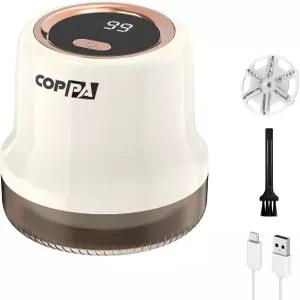 코파 보풀 제거기 LRMINI USB 충전식 6개 블레이드 및 3단 차단 보호 전기 휴대용 퍼즈 가구 커튼 의류용