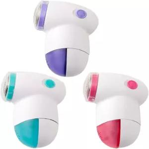 헤모톤 미니 의류 보풀 제거 면도기 3팩 휴대용 패브릭 헤어볼 트리머 스웨터 재킷 알약 퍼지