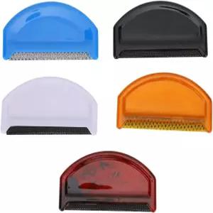 OVAQUIXI 5PC 패브릭 면도기 보푸라기 제거기 의류 액세서리용 헤어 볼 트리머 휴대용 미니 플러프 황동