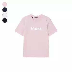 매장정품 GUESS 게스 남녀공용 크랙호일 반팔티셔츠(MQ2K8436) 1372426