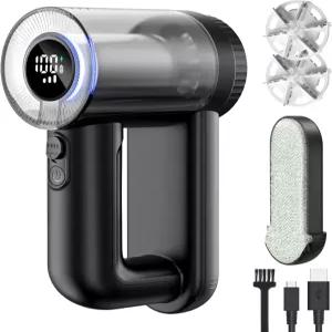 패브릭 면도기 전기 보푸라기 제거기 충전식 디지털 디스플레이 스웨터 3단 의류 가구 소파 담요를 위한