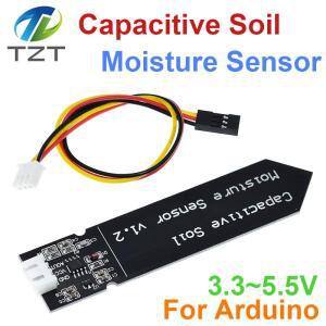 정전식 토양 수분 센서 모듈, 부식 방지, 넓은 전압 와이어, 아날로그 V1.2