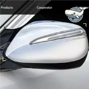 싼타페 울트라 사이드미러커버 2개 차량 보호