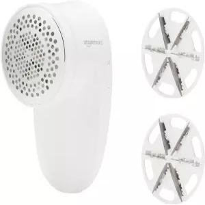 아마존 베이직 배터리로 작동하는 의류용 패브릭 면도기 충전재 제거 보풀 및 퍼즈 안전 잠금 장치가 있는