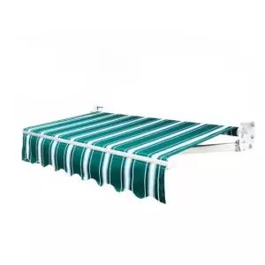 어닝천막 접이식 어닝 천막 캐노픽스 차양막 18. 두꺼운 타입 설치판길이3m확장2.5m