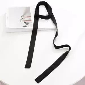 여성 슬림 롱 타이 스카프 스타일링 연출 롱넥타이 tgM6+7ZvA