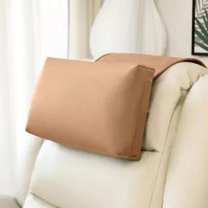 리클라이너 의자용 베개 메모리 폼 헤드 헤드레스트 및 넥 사무용 소형 목 지지대브라운