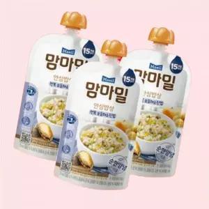 맘마밀 안심밥상 레토르트 이유식 4523875