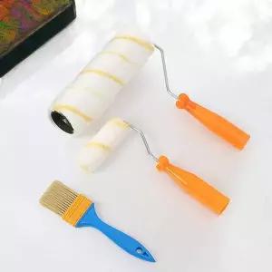 컬러마켓 페인팅 평붓 페인트 롤러 3종 바닥 4P 도구