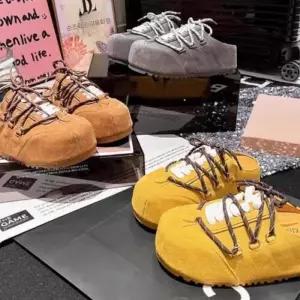 천진반 여친 데일리룩 신발 슬리퍼 카피발라 빵보켄 슈즈 속굽 머핀 가보시 KUK5