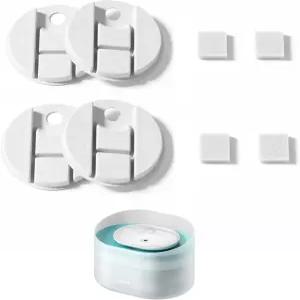 캡슐 개 분수 PLWF008용 PETLIBRO 교체 필터 물 디스펜서용 2개월 세트 카운트 팩 흰색