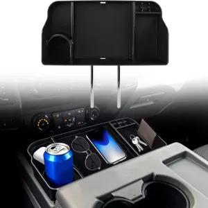 20112026 포드 F150F650 슈퍼 듀티 액세서리용 점프 시트 앞좌석 헤드레스트 정리함 깊은 컵 홀더 케이블