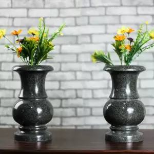 묘지 화병 대리석 벌초용 꽃병 성묘 돌화분 납골당 향꽂이 사원 산소 제사용품