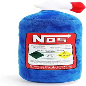 운전 사무실 가정 파티 장식용 자동차 요추 베개 NOS 병 헤드레스트 부드러운 푹신한 목 지지 쿠션18인치