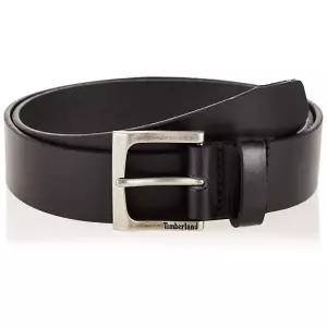 Timberland 남성용 35mm 클래식 진 벨트, 블랙.