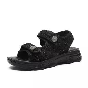 여자 외출용 스트랩 신발 쿨 에어 비치슈즈 소공인 경우 통굽 코디 동백풍 스위트 샌들 스포츠 KS5