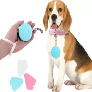 9.8피트 강도의 나일론 테이프로 최대 22파운드의 소형 및 중형견용 접이식 개 목줄 핸즈프리 휴대용 경량